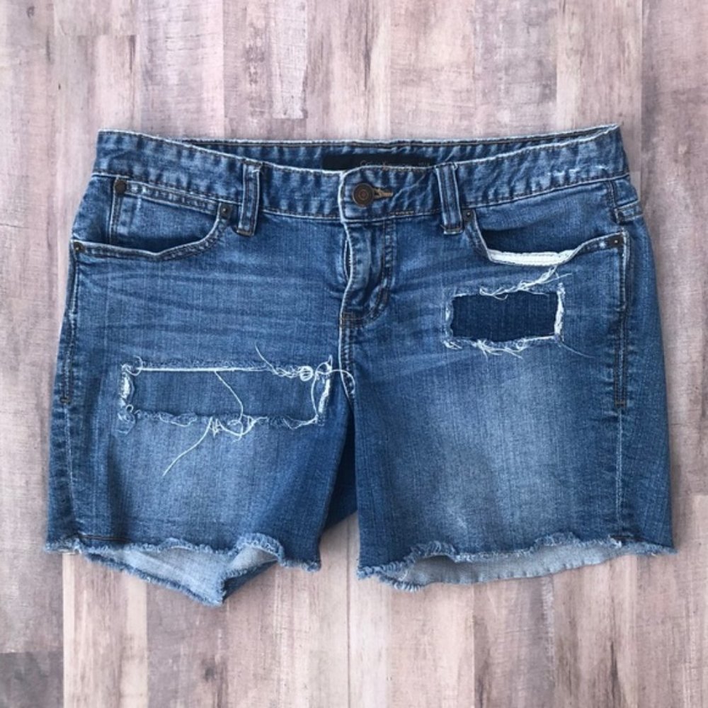 Vintage Calvin Klein Jean Distressed Patchwork